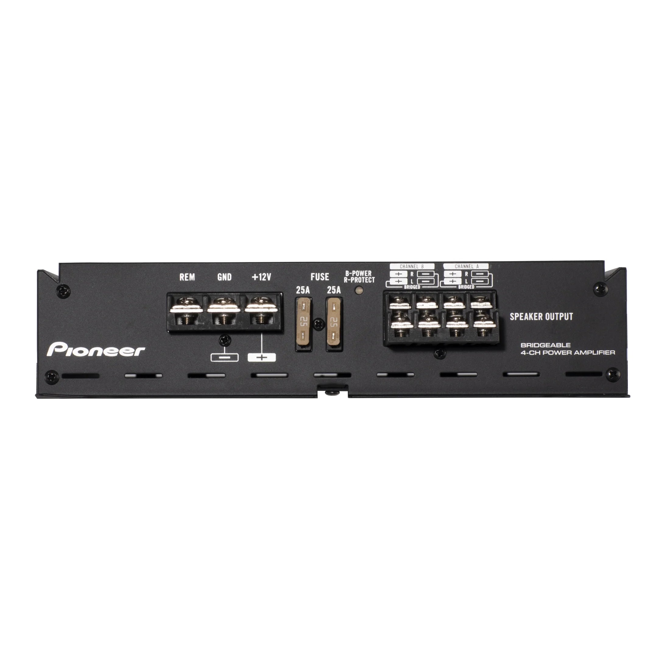 GM-E360X4 4-Channel - Class AB, 1000W Max Power - Bridgeable Amplifier