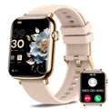 Relojes Inteligentes Para Hombre/Mujeres (Responder/Hacer Llamadas), Reloj Deportivo De Moda, Rosa